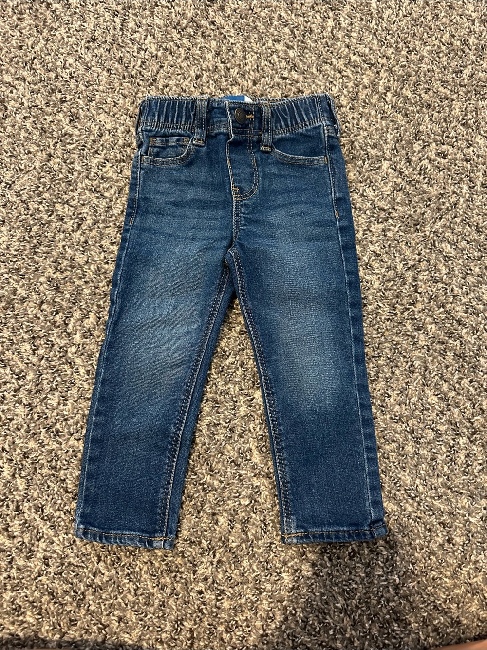 2T Dark Blue Denim Jeans